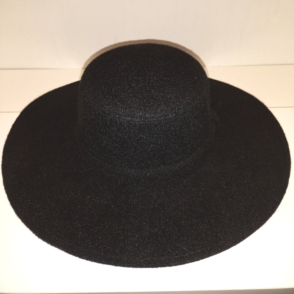 Black Polyester Brim Itc-Accessories Brim Hat